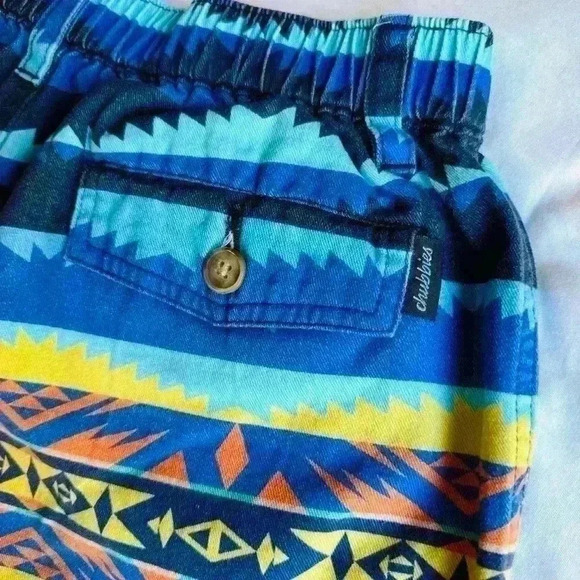Chubbies  Originals 5.5"  Retired Print Aztec Chino Shorts Men's Small - Picture 5 of 5